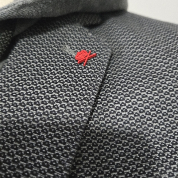 SOUL OF LONDON Grey And Black Blazer with Rwmovable Hoodie. Size 38R - Picture 8 of 16